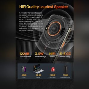 Ulefone Power Armor 16 Pro loudest speaker phone